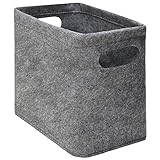 DuneDesign Filz Aufbewahrungsbox - Bad Deko Korb - Toilettenpapier Aufbewahrung - Box für 4...