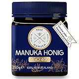 True Manuka - Manuka Honig MGO 400+ - 250g - 100% Pur aus Neuseeland - Mit zertifiziertem...