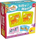 Lisciani - Baby Memo - Tiere - Pädagogisches Gesellschaftsspiel - Gedächtnis- und Denkspiel - 24...