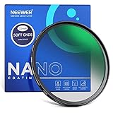 NEEWER 72mm HD Soft GND8 Verlaufsfilter, 3 Blendenstufen (0,9) weicher Grauverlaufsfilter mit 30...