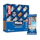 CLIF BAR Minis | Snackriegel - Protein Riegel | mit 4g pflanzlichem Eiweiß | Chocolate Chip | 10 x...