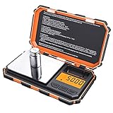 Brifit Feinwaage, Digitale Taschenwaage 200g/ 0,01 g Digitalwaage, Grammwaage, Goldwaage,...