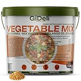 GiDeli Suppengewürz 1kg - Gemüsebrühe ohne Salz im Eimer - Trockengemüse ohne Zusatzstoffe,...