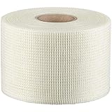 Colorus Gitterband 100 mm x 90 m | Fugendeckstreifen selbstklebend 75g/m² | Glasfaserband,...