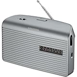 Grundig Music 60X Grey empfangsstarkes Radio, UKW, 2 Wellenbereiche zur Auswahl unzähliger Sender,...