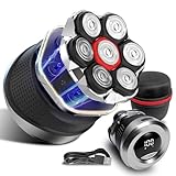 Ordele Elektrischer Rotationsrasierer für Herren, 2025 Upgrade 7D schwimmender elektrischer...