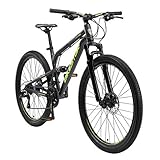 BIKESTAR Fully Aluminium Mountainbike Shimano 21 Gang Schaltung, Scheibenbremse 26 Zoll Reifen | 16...