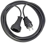 Brennenstuhl Qualitäts-Kunststoff-Verlängerungskabel mit Schutzkontakt-Stecker...