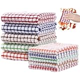 Geschirrtücher – 10 x ultraweich und sehr saugfähig | -Geschirrtücher für Küche, Diish...