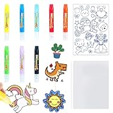 Nurila Window Color Set Kinder, 8 Farben 10ml Fensterfarben Kinder, Window Color Enthalten EIN...