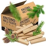 30kg Anzündholz Anfeuerholz Anmachholz Brennholz Kaminholz Ofenholz Smoker Grill BBQ Trocken...