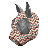 Qkbuza Fliegenmaske für mit Ohren, Gesichtsschutz für – Maske aus atmungsaktivem Netzstoff,...