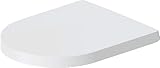 Duravit ME by Starck WC-Sitz, Scharnier Edelstahl, ohne Absenkautomatik, 0020013200, Farbe: Weiß...