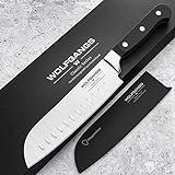 Wolfgangs hochwertiges Santoku Messer - Sushi Messer extrascharfe rostfreie Premium-Klinge -...