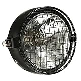CICMOD Motorrad Hauptscheinwerfer Hi/Lo 6 1/2' universal Black Universal mit eingebautem...