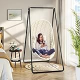 loyliawa Hängemattenstuhlständer, A-förmiger Schaukelrahmen, robuster faltbarer...