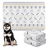 PmakeEorT Inkontinenzunterlage Waschbar PIPI Matten für Hunde, 2 Stück Welpen Unterlagen...