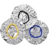 COLLBATH 3 Stück Wiederverwendbare Haarpflege kappen mit Elastischem Sitz Hitzebeständige...