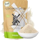 Flohsamenschalen gemahlen BIO 1000g (1 kg) I 99% Reinheit I Flohsamenschalenmehl low carb - indische...