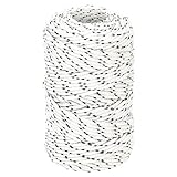 Homgoday Bootsseil Geflochten Schiffsseil Ankerleine Festmacher Tauwerk Seil Tau Polypropylenseil...