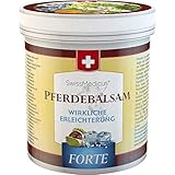 SwissMedicus Pferdebalsam Massage-gel mit 25 Kräuterextrakte (Beinwell, Rosskastanie, Arnika,...