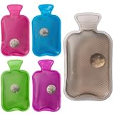 Bramble - 5 Stück Mini Wärmflaschen Taschenwärmer Handwärmer Knickwärmer - Wiederverwendbar &...