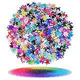 Hemobllo Farbverlauf Puzzle 1000 Teile aus Robustem Papier Regenbogen Kreispuzzle für Erwachsene...