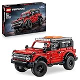 LEGO Technic Ford Bronco SUV Offroad-Fahrzeug – Modellauto mit aufklappbaren Türen, V6-Motor,...