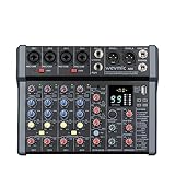 Weymic A-Series Professioneller Mixer für die Aufnahme von DJ-Bühne, Karaoke-Musik-Anwendung mit...