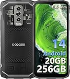 DOOGEE Blade 10 Ultra Outdoor Handy Ohne Vertrag Android 14, 20 GB + 256 GB Outdoor Smartphone, 10,7...