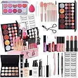 Professionelles Make-up Sets, MKNZOME Schminkkoffer Schminke Set Damen Schminkset Makeup Paletten...