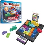 ThinkFun Rush Hour® - Das geniale Stauspiel. Logikspiel Kinder und Erwachsene, ab 8 Jahren....