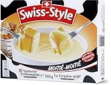 Swiss-Style Fondue-Käse 'Moitié-Moitié' - 800g Käsemischung aus zart schmelzendem Vacherin...