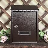 Wandbriefkasten Für Den Außenbereich, Haus Und Wohnung, Wandbriefkasten Mit Schlüsseln,...