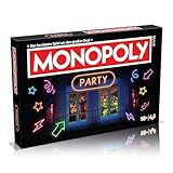 Winning Moves Monopoly Party Edition - Monopoly Spiel für Fans - Familienspiele Strategie...