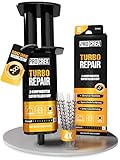 PROCREA® 2K Kleber 'Turbo Repair' [inkl. 4x Mischern] Extra starker & schneller Montagekleber in...