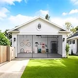 Magnetisches Moskitonetz für Schiebetüren und Fenster, einziehbarer Insektenschutzvorhang, 457 x...