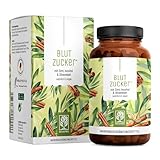 NATURTREU® Blutzucker Komplex* mit Chrom, Ceylon-Zimt, Myo-Inositol, Olivenblatt und Zink - zur...