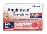 tetesept Anginosan Halstabletten Kirsche - zuckerfrei – Halsschmerztabletten gegen akute Reizungen...