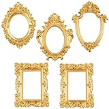 JazRvr Mini Bilderrahmen, 5-teiliges Set, Magnetische Bilderrahmen für Instax Mini Film, Polaroid,...