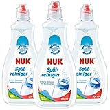 NUK Spülreiniger für Babyflaschen | 500 ml | Ideal zur Reinigung von Babyflaschen, Sauger &...