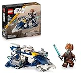 LEGO Star Wars 75400 Plo Koons Jedi Starfighter Microfighter Bauspielzeug mit 2 Shootern - inklusive...