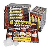 FLAMAX 576x / 1152x Anzündwürfel Kaminanzünder Kohleanzünder Anzünder Würfel Grillanzünder...