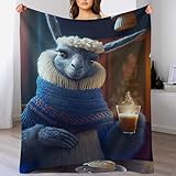 Kamel Warme Fleecedecke Wohndecke Sofadecke - Weiche, Angenehme Flannel Flanell-Decke, Für Jede...