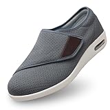 youyun Orthopädische Schuhe für Damen, breite Passform, Schlupfschuhe für Diabetiker,...