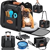 LOVPET® Hundebox Hundetasche Transportbox 2in1 Hunde & Katzentasche Hundetransportbox inkl....