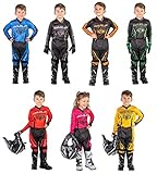 Wulfsport Firestorm Rennanzug für Kinder, Set aus Hose und Oberteil, für Motocross, Quad, Enduro,...
