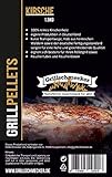 Grillschmecker Grillpellets Kirsche 15 kg - Holzpellets aus Kirschholz für Grill, Pelletofen &...