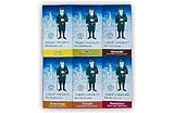 Crottendorfer Räucherkerzen 6er Pack - Süße Düfte - Vanille, Waldhonig, Adventsduft,...