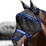 Harrison Howard Maskology Supreme Pferdefliegenmaske Navy (L)